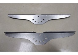 Полкотримач полиці двостороній на 3 положення для торгових стійок